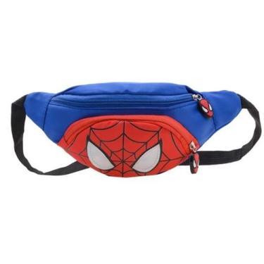 Imagem de Pochete Infantil Homem Aranha Bolsa Cintura Escolar Mochila - American