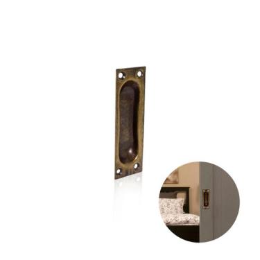 Imagem de Puxador Concha Ouro Velho Zamac - Bigfer