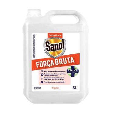 Imagem de Desinfetante Sanol Força Bruta Original  - 5 L