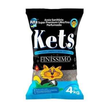 Imagem de Areia Granulada Finíssimo Kets para Gatos - 4kg