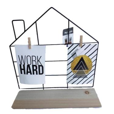 Imagem de Prateleira Aramado Home - Decoraçao Porta Recados - Coisaria