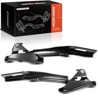 Imagem de A-Premium Dobradiças de capô para motorista e passageiro compatíveis com Honda Civic 2012 2013 2014 2015, lado esquerdo e direito, conjunto de 2 peças, substituição # 60170TR0A00ZZ, 60120TR0A00ZZ