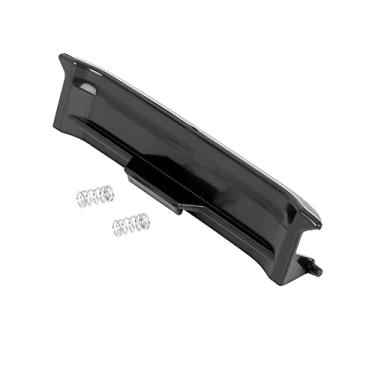 Imagem de ACROPIX Clipe de trava de tampa de caixa de apoio de braço central para console de reparo para Audi A3 - Pacote com 1 preto