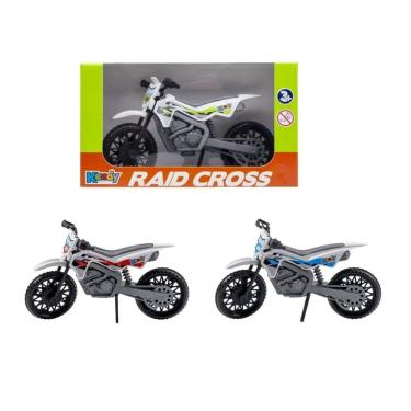 Imagem de Kit 03x Kendy Moto de Brinquedo Raid Cross