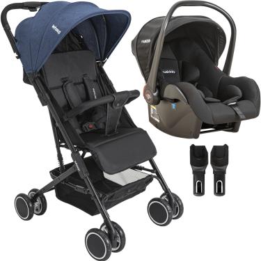 Imagem de Carrinho de Bebe Passeio Bebe Conforto Kiddo Mascote Marinho
