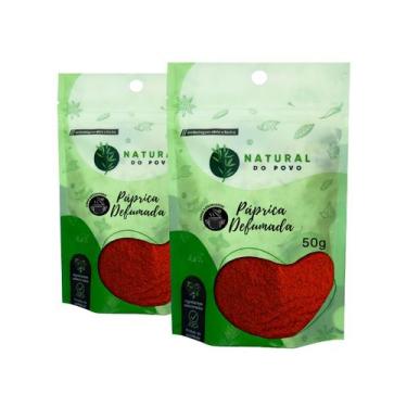Imagem de Páprica Doce Em Pó Qualidade Superior Kit 3 Pouch 50g  - Natural do Po