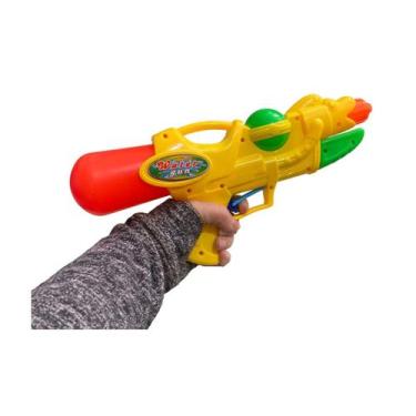 Imagem de Brinquedo Super Pistola D'água para crianças Piscina Praia - Fato Toys