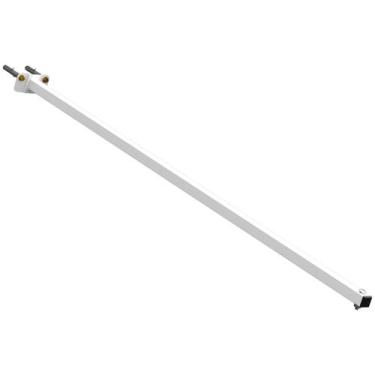 Imagem de Suporte Haste De Refletor Led Parede Fachada Banner Base Reta 100 Cm -