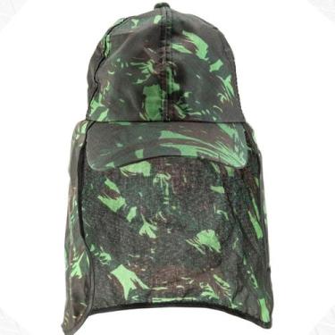 Imagem de Kit 10 Bonés Com Protetor Solar Nuca Pescoço Pesca Chapéu Pescador - F