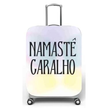 Imagem de Capa para mala de viagem M, medidas max C40x A59 x P27cm Namaste C4r41