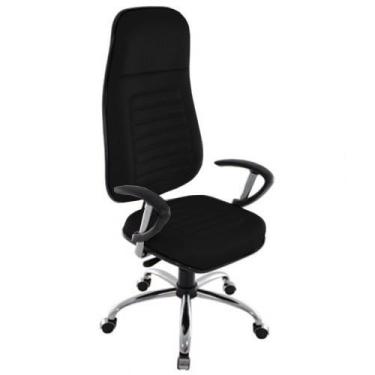 Imagem de Cadeira Presidente com Espaldar Alto Linha Blenda Preto - Design Offic