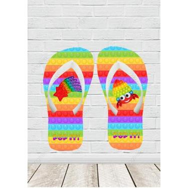 Imagem de Chinelo  tema pop it 10 - Popit,  39-40