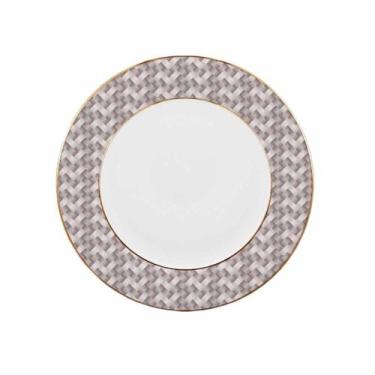 Imagem de Jogo 6 Pratos Rasos Mail Order Eclat Fendi Strauss - Oxford  Porcelas 