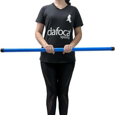 Imagem de Bastão PVC Fisioterapia Hidroginástica Peso 2kg DF7001-2 Dafoca Sports