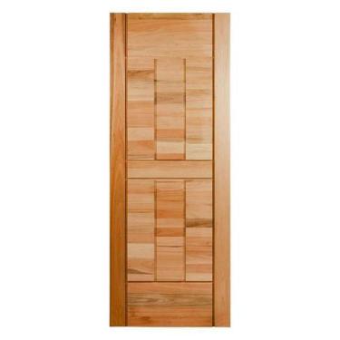 Imagem de Porta PM96 em Madeira Maciça Eucalipto Cruzeiro, 90cm x 210cm