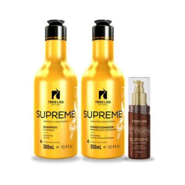 Imagem de Kit supreme hidratação hair care  treeliss profissional 