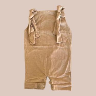 Imagem de Jardineira Verão Bebê Macacão Curto de Bebe Infantil P M G 1 - Mali Ar