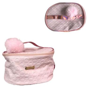 Imagem de Necessaire Maleta Organizador Com Alça Maquiagem Cosméticos - Inter, R