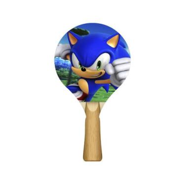 Imagem de Raquete para Tênis de Mesa 24,5x13,5 Mdf Madeira Adesivado - ATACADÃO 
