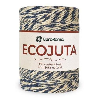 Imagem de Barbante Ecojuta EuroRoma 400g, 904 AZUL MARINHO