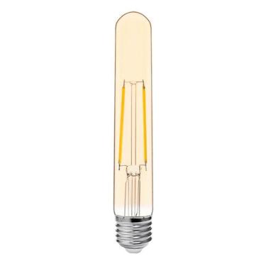 Imagem de Lampada led retro filamento t30 4w 2200k ambar biv e27 galaxy