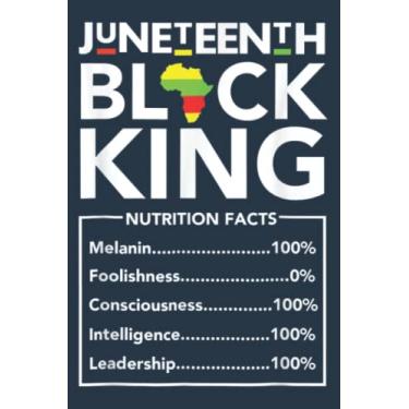 Imagem de Black Dad Father's Day Melanin Men Father Grandpa Junenth: Study Notebook, 6 x 9 inches, 120 pages