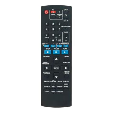 Imagem de Controle remoto de substituição N2QAYB000095 adequado para sistema de som Panasonic DVD Home Theater SC-PT850W SC-PT850 SA-PT550 SB-HF550 SB-HC550 SB-HW550 SB-HS550 SB-HS850 SA-PT850 SB-HF554 SB-HF85