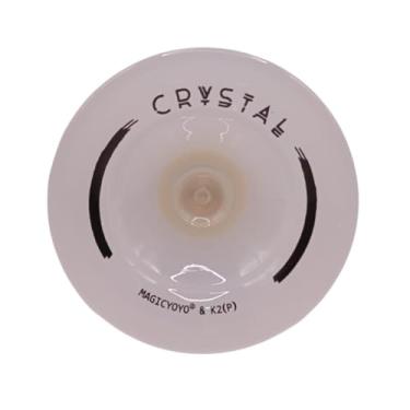 Imagem de Ioiô Profissional MagicYoyo K2 Cristal Opaco com Rolamento Alta Performance e Precisão (Branco)