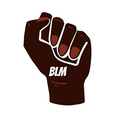 Imagem de BLM: Notebook, Black-Lives-Matter, Movement, Unity, Solidarity, Strength, Raised Fist, 120 lined pages, Large sized 8.5" x 11", Civil Rights, Show Support, Journal for work or school