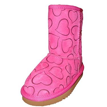Imagem de Bota Shearling Girls Signature Kirkland Corações Cor-de-rosa 2