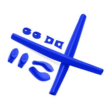 Imagem de ToughAsNails Kits de borracha de substituição Deep Blue para óculos de sol Oakley Juliet