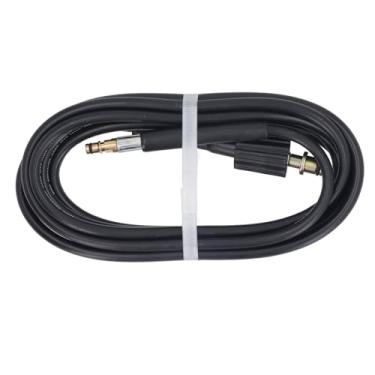 Imagem de Mangueira de Borracha para Lavadora de Pressão, Saída de Alta Pressão de 5800 PSI, Design de Plugue M22 e Comprimento Generoso da Mangueira Construída para Uso Duradouro