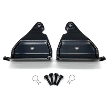 Imagem de Suportes e Parafusos de Montagem Do Assoalho Dianteiro Do Banco Traseiro Offroad Da Região Compatíveis com Jeep Wrangler Tj 1997-2002, Preto