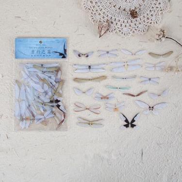 Imagem de Adesivos de papel borboleta, scrapbook, agenda, álbum, jornal, papelaria, 40 peças