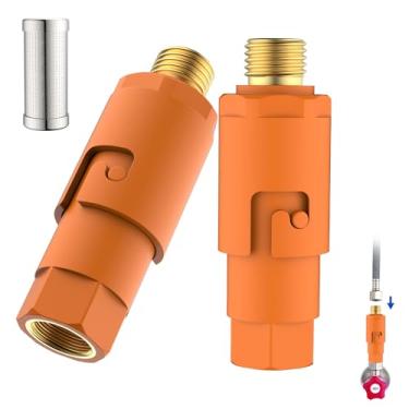 Imagem de Filtro de água sob a pia - filtro de água de sedimento, acessório de filtro de impureza reutilizável, fêmea de 9/40.6 cm x 9/40.6 cm macho tamanho do conector para banheiro cozinha RV torneira linhas