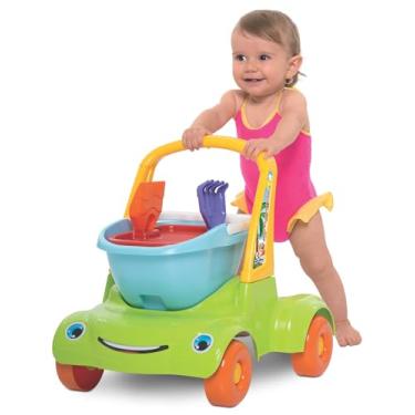 Imagem de Carrinho Andador Bebê Passeio de Praia - Mercotoys