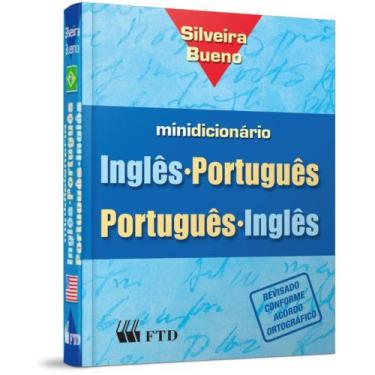 Imagem de Minidicionário INGLÊS-PORTUGUÊS / PORTUGUÊS-INGLÊS Silveira Bueno - FT