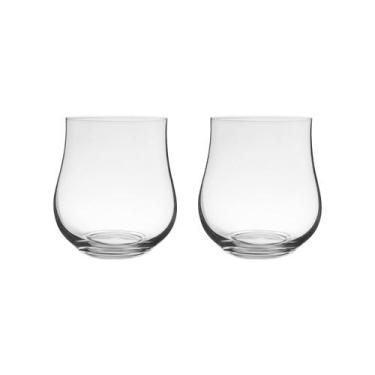 Imagem de Copo Baixo de Cristal Bohemia Para Whisky 350 ml Tulipa 2 Peças - Bohe