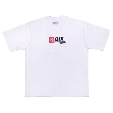 Imagem de Camiseta oversized qix chorão lado b, Masculino, G2, Branco