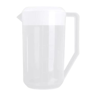 Imagem de Ioensy Water Pitcher Tea Jug Summer Summer Homany Wide Bocal Easidade Limpa Calinha Fria Florda de Água para Bebida Lemonada Geladeira Refrigerador,