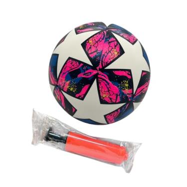 Imagem de Bola de futebol Tamanho 5 Equipamento de treinamento de futebol Profissional por 11 a Use Lateral Match Ball Official Ball para competição de jogos, Roxo