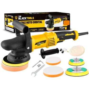 Imagem de Politriz Eletrica Roto Orbital 15mm 2500-5500 950w - THE BLACK TOOLS, 