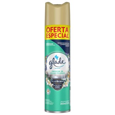 Imagem de ODORIZADOR DE AMBIENTE AEROSSOL FRESCOR DE ÁGUAS FLORAIS GLADE FRASCO 360ML SPRAY OFERTA ESPECIAL