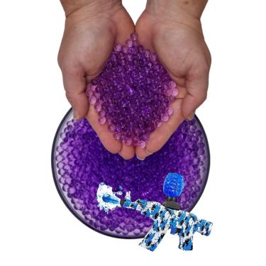Imagem de Orbeez Roxa, Bolinhas De Gel 7Mm, Arminhas, Decoração 50 Grs