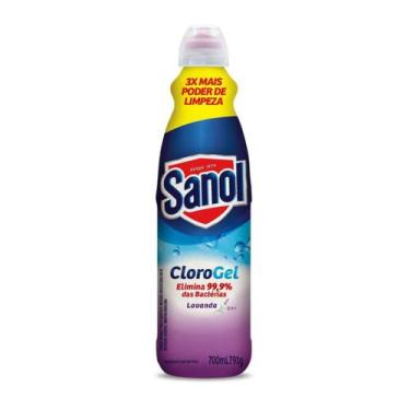 Imagem de Clorogel sanol lavanda 700ml