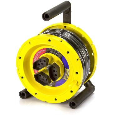 Imagem de Extensão Carretel 3 Tomadas 20 Metros - Brumaplastic