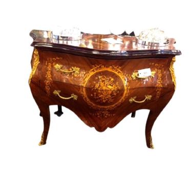 Imagem de Cômoda Fina Marchetaria 02 gav. Alto Padrão Francês Formosa