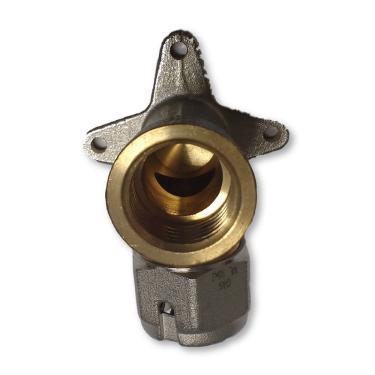 Imagem de Cotovelo Fêmea Flange 20 Mm X 3/4 - Gás Roscar Emmeti