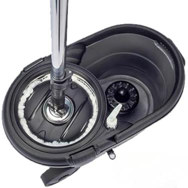 Imagem de Esfregao Balde 3refis Com Roda E Alça