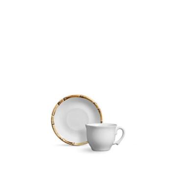 Imagem de Xìcara de chá com pires bambú natural - SCALLA